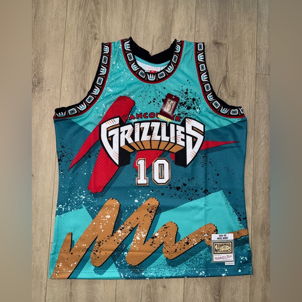 Mitchell & Ness Memphis Grizzlies Mike Bibby 98-99 jersey men’s 2XL NWT
